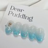 [Handmade Nail Tips] Dolphin Ocean Nail Tips - Petit Almond