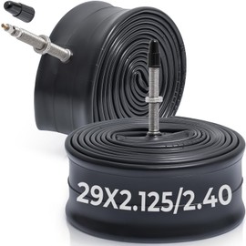 MetersGod 2 Pcs,29x2.125/2.25/2.30/2.35/2.40 Bicycle Tube, 29x2.125-2.40 Bicycle Tire, Presta Valve 48mm, Butyl Rubber, Suitable for Mountain Bike, Cross Bike, City Bike, MGN024