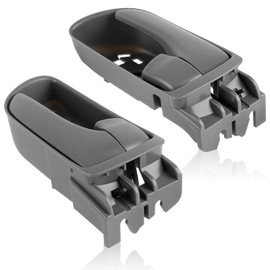 GoaMotors Inside Interior Door Handles Compatible with Toyota Sienna 2004-2010 1 Pair Front Rear Left Driver and Right Passenger Side Gray w/Bezel Door Handles Replace 69206-AE010