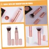 Beavorty Double-ended Makeup Brush with Cap Portable Blush Brush Set
