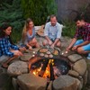 Onlyfire 18" Campfire Grill Griddle, Double Sided Reversible Portable Campfire