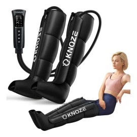 Botas de Presoterapia Knqze para Recuperación Muscular y Circulación con 6 Modos