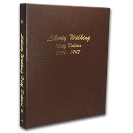 Dansco Walking Liberty Half Dollars 1941-47 Album #7161