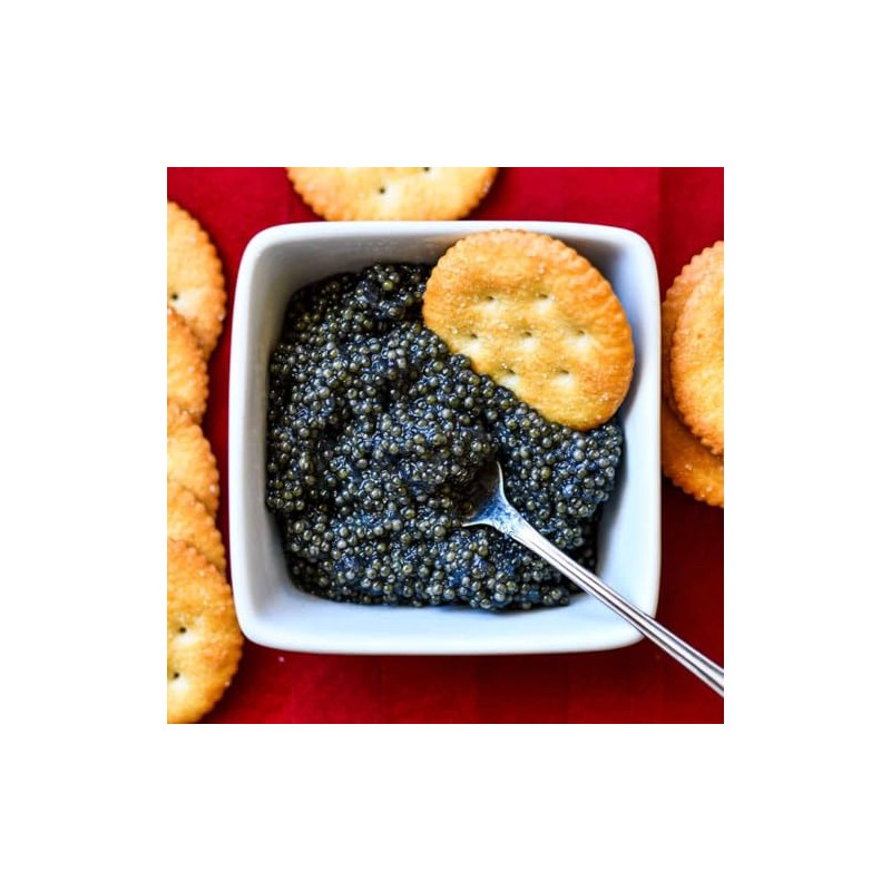 Caviar Star Premium American Paddlefish Caviar - Wild-Caught Spoonbill Malossol
