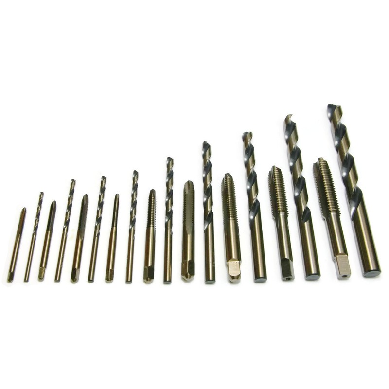 Norseman Super Premium Drill and Tap Set - 18 Piece