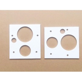 Dgdhf Replacement Pellet Stove Burn Pot Flange Gasket PU-BPG, 2405J Fits Englander, Summers Heat, Timber Ridge(2 Pack)