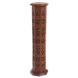 Octagonal Incense Tower Burner - Polished