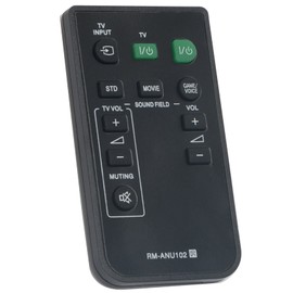 Allimity RM-ANU102 RMANU102 Replacement Remote Control Compatible with Sony TV Sound Bar System SA-32SE1 SA-40SE1 SA-46SE1 SA32SE1 SA40SE1 SA46SE1
