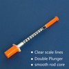 U-100 0.5cc/mL Syringes with 31G 5/16 inch (8mm) Needles Scientific