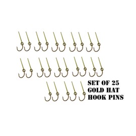 Eagle Claw Hat Fish Hook Gold Hat Hook Pins- Case of 25