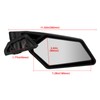 SMOTRCC X3 Side Mirrors Compatible with Can-Am Maverick X3 /
