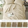 WURUIBO Beige Full/Queen Quilt Bedding Set, 3 Pieces Lightweight Bedspreads