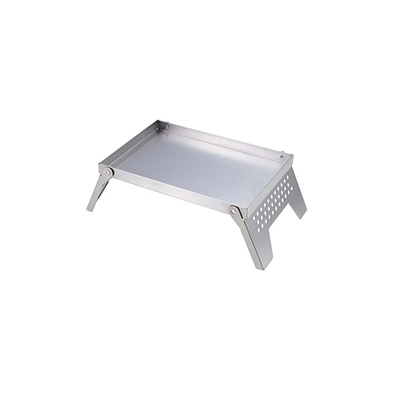 CAPTAIN STAG UG-3304 Stainless Steel Mini Table Fire Pit Stand