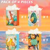OFIHANLY 4Pack 9" Small Size Happy Easter Gift Bags with