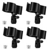 BILIONE 4 Pcs Versatile Mic Clip, Adjustable Microphone Holder Clip