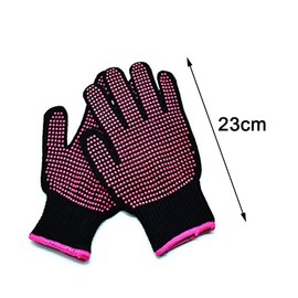 2 Pcs Heat Resistant Gloves Anti-Scald Heat Resistance Blocking Gloves Heatproof Glove for Hair Styling