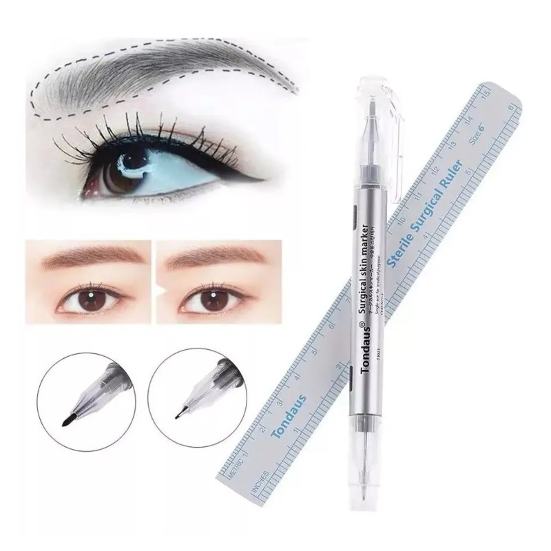 Tondaus Plumón Marcador Quirúrgico Para Piel Microblading