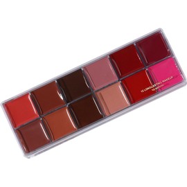 Paleta De Colores Para Labios Labial Mate con Paleta de Colores para Set de Brillo Labial Compacto de Larga Duración para Regalo a Esposa Hija o Madre