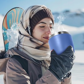 Godobo Thermo - Tarro térmico para alimentos calientes de 32 onzas, con aislamiento al aspiradora para adultos, de acero inoxidable, con boca ancha, a prueba de fugas, para la escuela, oficina, color