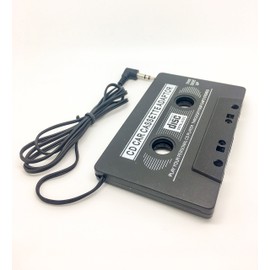 Cassette to Aux Adapter with Stereo Audio, Premium Car Audio Cassette Adapter with 3.5mm Headphone Jack By Dragon Trading®