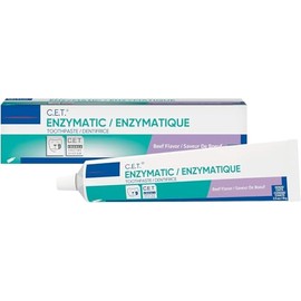 Pasta de Dientes Enzimática Y Cepillo Para para perros y gatos sabor pollo. CET Kit
