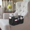 sourcing map 2 Pcs Recliner Armchair Caddy, Couch Armrest Organizer