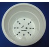 Bottom Water Supply Plastic Pot No. 6 with Translucent Saucer,
