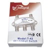DiSEqC 4x1 950-2300 MHz Satellite Switch 2.0 SatIntegral T-42