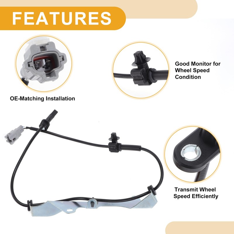 Partuto ABS Wheel Speed Sensor No.27540AL10A Rear Right ABS Sensor