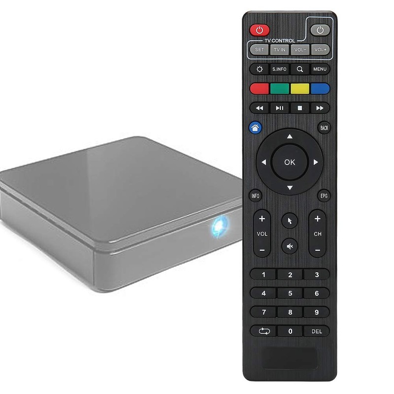 Remote Controller, Black Fast TV Box Remote Controller Convenient Wear