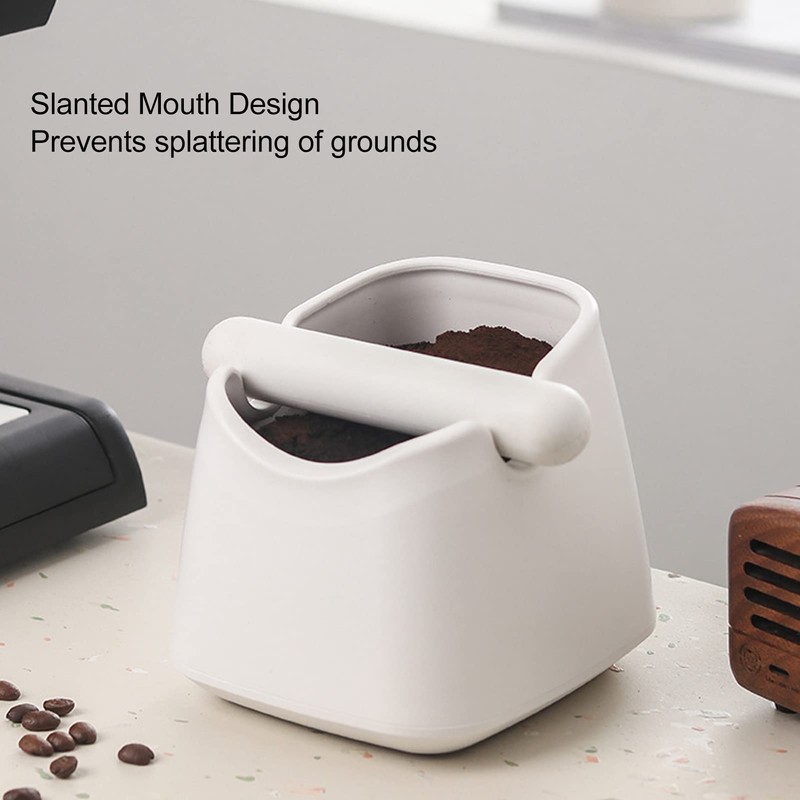 RTZY Coffee Knock Box Splash Guard Portable Splash Proof Container