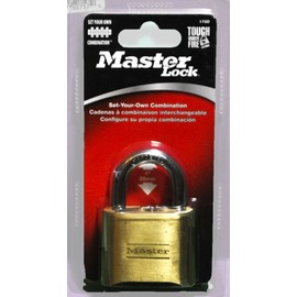 Master Lock 175, 4, Brass