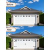Magnetic Garage Door Hinges and Handles Kit, Garage Hardware Accents