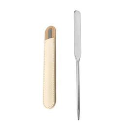 Katana Painting Makeup Tools, Stainless Steel Metal Makeup Base, Concealer, Multi-functional Makeup Tool, Foundation, Eye Shadow Brush, Storage Bag Included