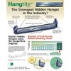 5 inch Raytec Hangtite Hidden Gutter Hanger (10 Pack) Screws