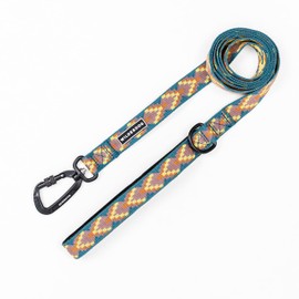 Wilderdog Ultralight Leash Series for Dogs 6 ft Long and Only 3.75 oz with swiveling, Locking Carabiner Attachment and Lightly Padded Handle with D-Ring - Havasu