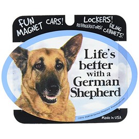 Prismatix Decal Cat and Dog Magnets, German Shepherd