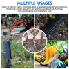2in1 Soil Probe & Grounding Rod with Ground Wire Clamp,Great