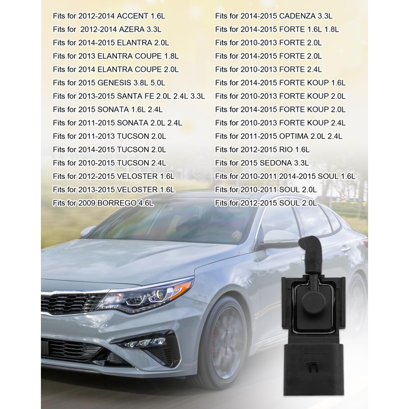 31435-2J000 Fuel Tank Pressure Sensor Fit for Hyundai Kia 2009