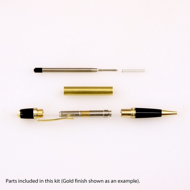 Legacy Woodturning Viceroy Pen Kit, 6 Piece Variety Pack, 1