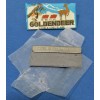 GoldENDEER 100 Old Razor Blades ~ Store Display Box +