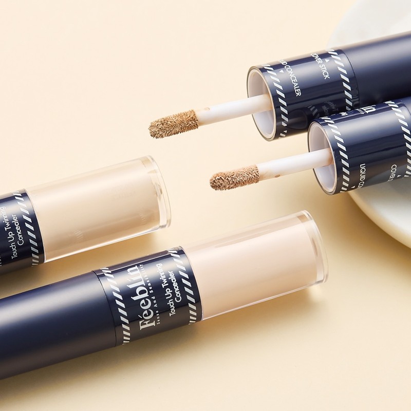 Konad Feblin Touch Up Twinning Concealer 4g+4g Skin Moisturizing Blemish