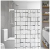 BERYART Waterproof Fabric Shower Curtain Liner - Soft Hotel Quality