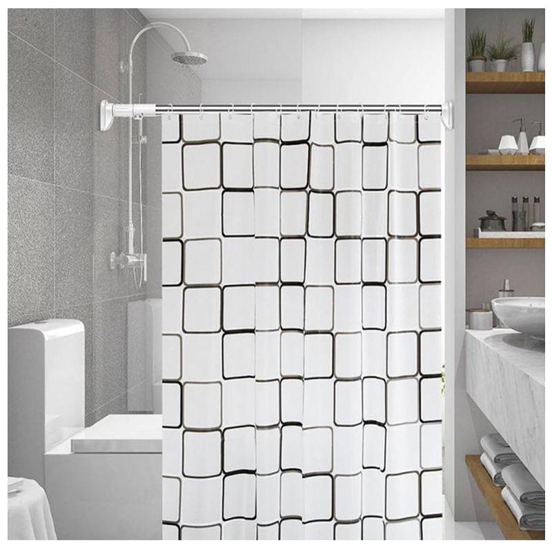 BERYART Waterproof Fabric Shower Curtain Liner - Soft Hotel Quality