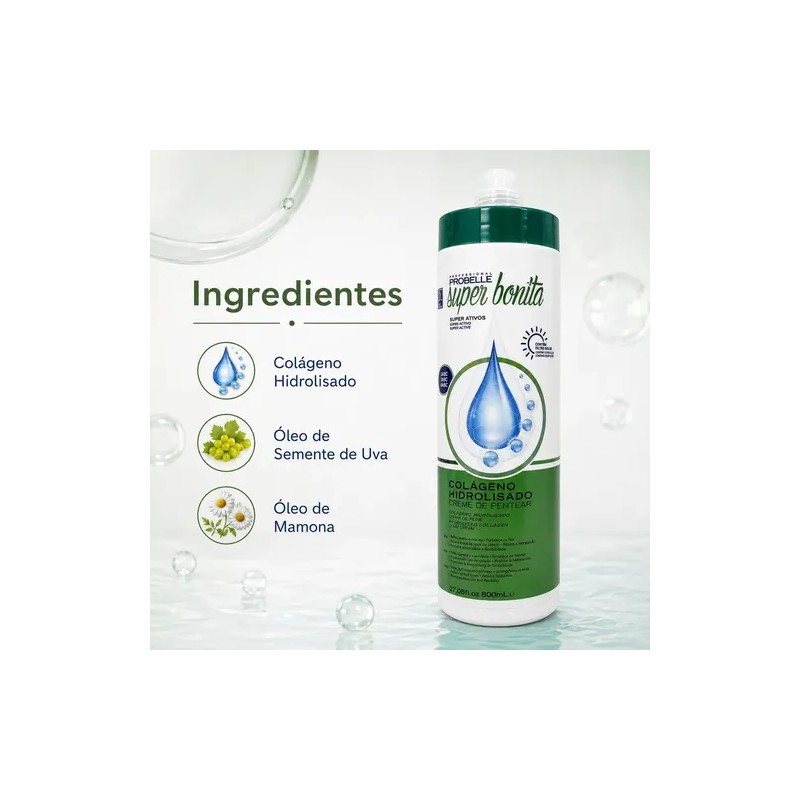 Crema Para Peinar Colágeno Hidrolisado 800ml
