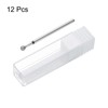 sourcing map 12pcs 70-80 Grits Diamond Grinding Bit 3.5mm Ball