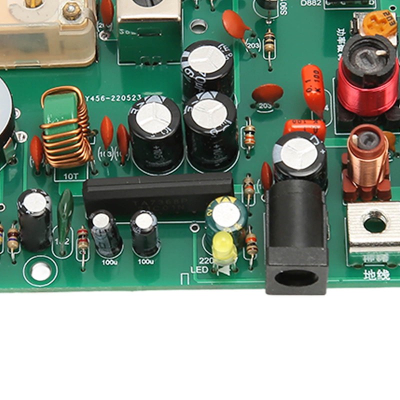 AM Transmitter Kit, Radio Midwave Transmitter, Adjustable 530-1600KHz, DIY for