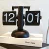 Digital Flip Down Clock Mute Accurate Mechanical Tabletop Flip Clock
