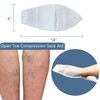 HWI Open Toe Compression Sock Assist Aid Easy Slider Stocking