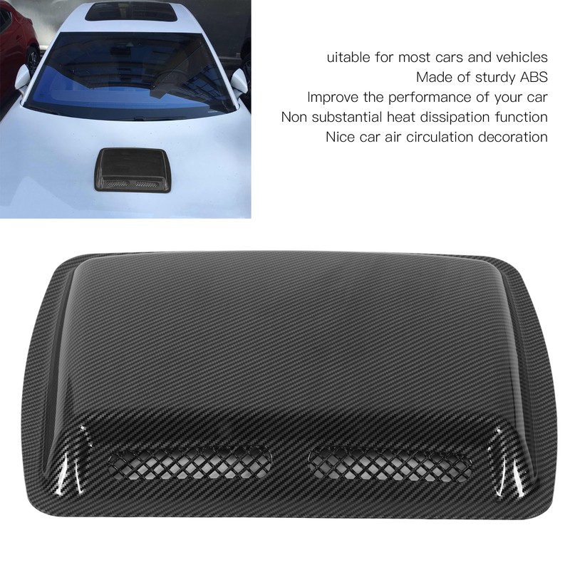Hood Scoop Vent Bonnet Cover Decorative Air Flow Intake Covers